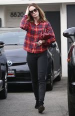 EMILY BLUNT Heading to a Hair Salon in Beverly Hills