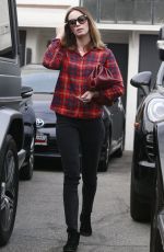 EMILY BLUNT Heading to a Hair Salon in Beverly Hills