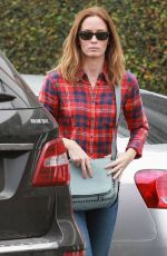 EMILY BLUNT in Jeans Out Shopping in Los Angeles 1612