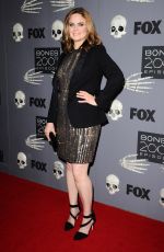 EMILY DESCHANEL at Bones 200th Episode Celebration in West Hollywood