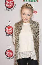 EMILY OSMENT at ABC Family’s 25 Days of Christmas Einter Wonderland in New York