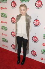 EMILY OSMENT at ABC Family’s 25 Days of Christmas Einter Wonderland in New York