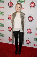 EMILY OSMENT at ABC Family’s 25 Days of Christmas Einter Wonderland in New York
