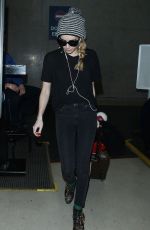 EMMA ROBERTS Arrives at Los Angeles International Airport 2812