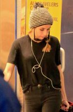 EMMA ROBERTS Arrives at Los Angeles International Airport 2812