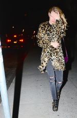 EMMA ROBERTS Arrives at Taylor Swift’s Birthday Party in New York