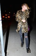 EMMA ROBERTS Arrives at Taylor Swift’s Birthday Party in New York