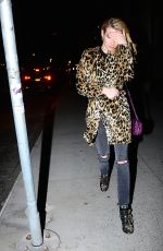 EMMA ROBERTS Arrives at Taylor Swift’s Birthday Party in New York