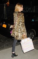 EMMA ROBERTS Arrives at Taylor Swift’s Birthday Party in New York