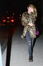 EMMA ROBERTS Arrives at Taylor Swift’s Birthday Party in New York