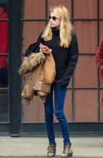 EMMA ROBERTS Leaves Her Hotel in New York 1012