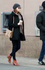 EMMA STONE and Andrew Garfield at ATM in New York 3012