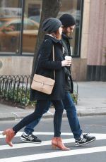 EMMA STONE and Andrew Garfield at ATM in New York 3012