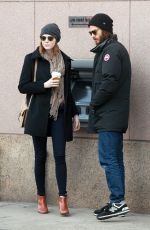 EMMA STONE and Andrew Garfield at ATM in New York 3012