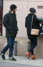 EMMA STONE and Andrew Garfield at ATM in New York 3012