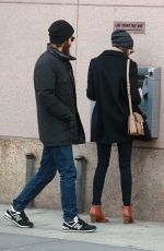 EMMA STONE and Andrew Garfield at ATM in New York 3012