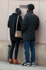 EMMA STONE and Andrew Garfield at ATM in New York 3012