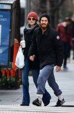 EMMA STONE and Andrew Garfield Out and About in New York 2312
