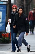 EMMA STONE and Andrew Garfield Out and About in New York 2312