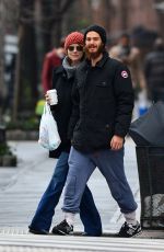 EMMA STONE and Andrew Garfield Out and About in New York 2312
