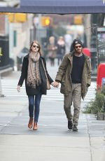 EMMA STONE and Andrew Garfield Out and About in New York 2812