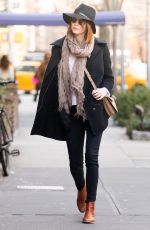 EMMA STONE Out and About in New York 2912