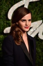 EMMA WATSON at British Fashion Awards 2014 in London