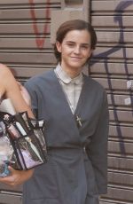 EMMA WATSON on the Colonia Dignidad Set in Buenos Aires 1812