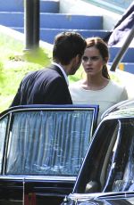 EMMA WATSON on the Set of Colonia Dignidad in Buenos Aires