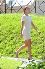 EMMA WATSON on the Set of Colonia Dignidad in Buenos Aires