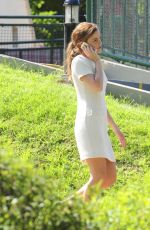 EMMA WATSON on the Set of Colonia Dignidad in Buenos Aires