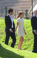 EMMA WATSON on the Set of Colonia Dignidad in Buenos Aires