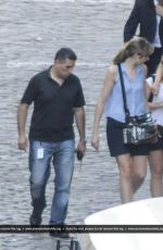 EMMA WATSON on the Set of Colonia Dignidad in San Telmo