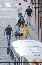 EMMA WATSON on the Set of Colonia Dignidad in San Telmo