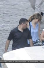 EMMA WATSON on the Set of Colonia Dignidad in San Telmo