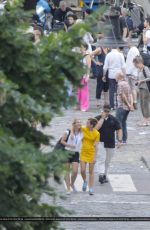EMMA WATSON on the Set of Colonia Dignidad in San Telmo
