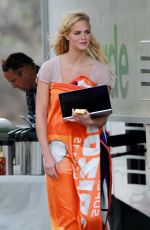 ERIN HEATHERTON at a Photoshoot on the Beach in Malibu
