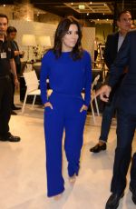 EVA LONGORIA at Marina Interiors Furniture Store in Dubai