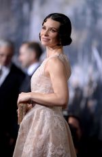 EVANGELINE LILLY at The Hobbit: The Battle of the Five Armies Premiere in in Los Angeles