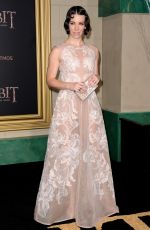 EVANGELINE LILLY at The Hobbit: The Battle of the Five Armies Premiere in in Los Angeles