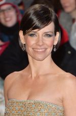 EVANGELINE LILLY at The Hobbit: The Battle of the Five Armies Premiere in London