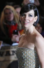 EVANGELINE LILLY at The Hobbit: The Battle of the Five Armies Premiere in London