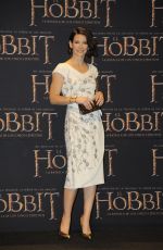 EVANGELINE LILLY at The Hobbit: The Battle of the Five Armies Premiere in Mexico City