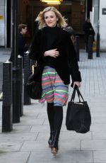FEARNE COTTON Leaves BBC Radio 1 Studios in London 0312