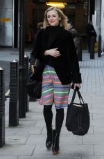 FEARNE COTTON Leaves BBC Radio 1 Studios in London 0312