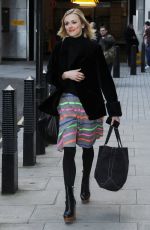 FEARNE COTTON Leaves BBC Radio 1 Studios in London 0312