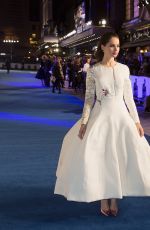 FELICITY JONES at The Theory of Everything Premiere in London