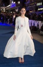 FELICITY JONES at The Theory of Everything Premiere in London