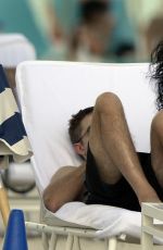 FKA TWIGS in Bikini at a Beach in Miami