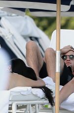 FKA TWIGS in Bikini at a Beach in Miami